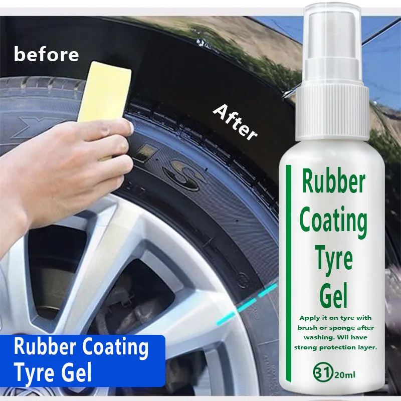 20 мл автомобильных шин резиновое защитное покрытие чистящее средство