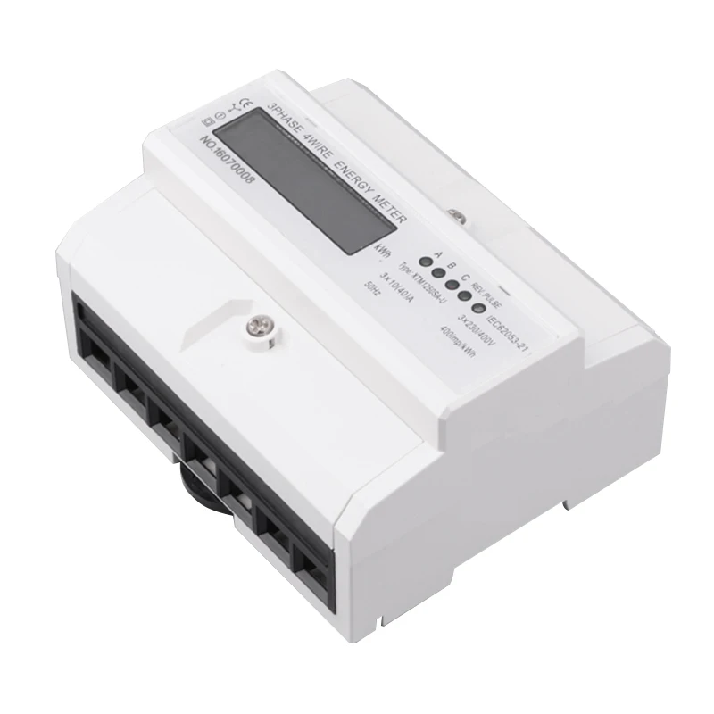 Трехфазный 4 проводной Электрический цифровой фотоэлектрический ЖК дисплей 3x20