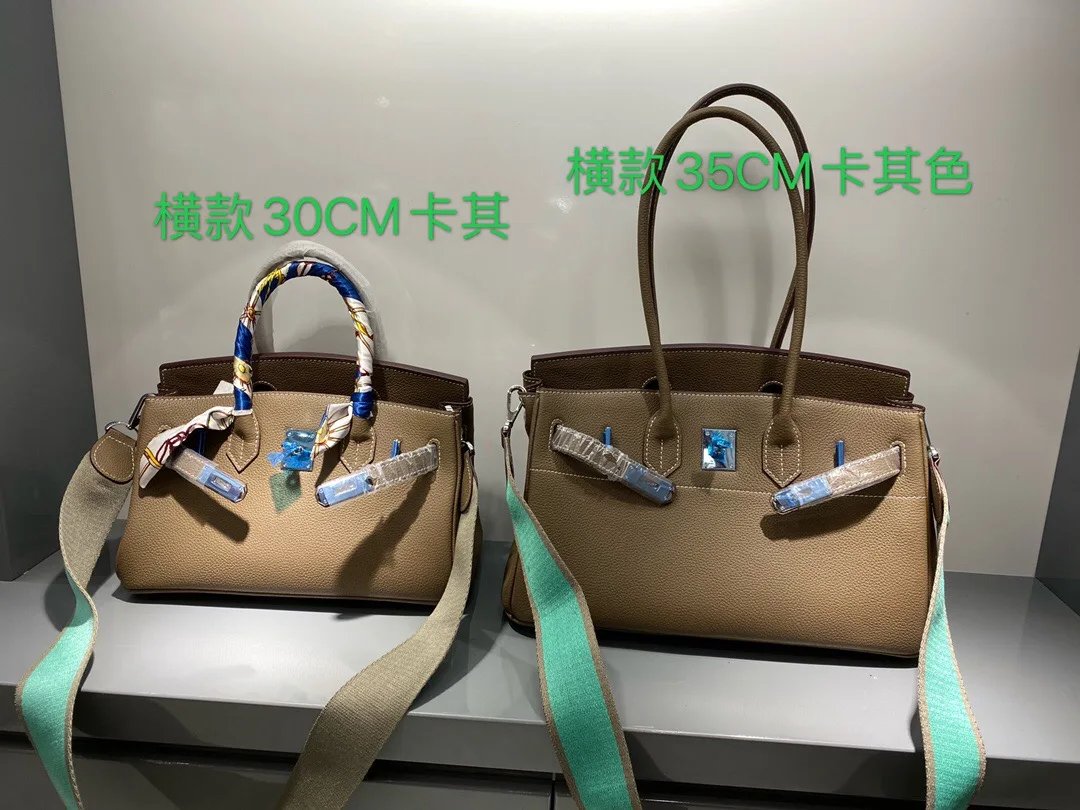 

free shipping 2020 the new style classic genuine cow leather women handbag one shoulder bag crossbody bag 5 color 2size widebelt