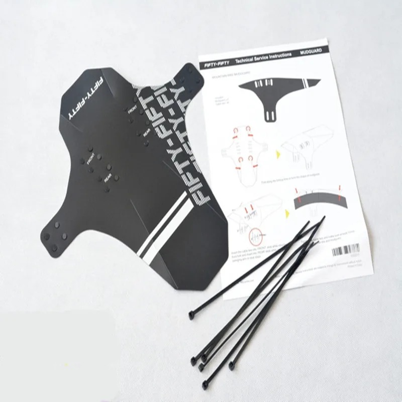 Быстросъемный брызговик для горного велосипеда портативный передний вилка