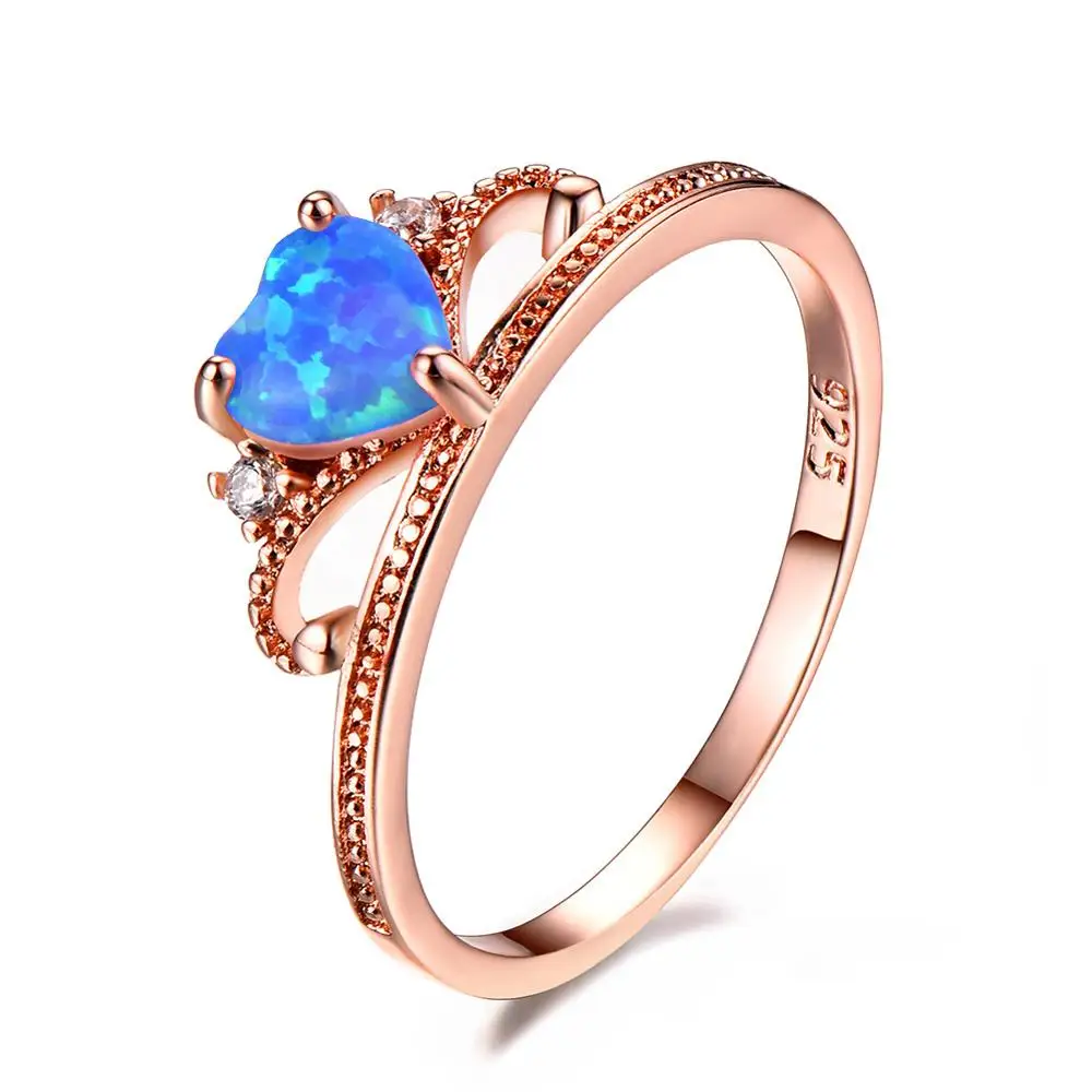 Модное женское кольцо с опалом винтажное изысканное на безделушке|Кольца| |