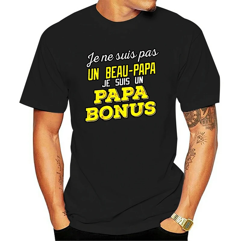 

Jenesuispas Un Beau-Papa Jesuisun Papa Bonus T-Shirt