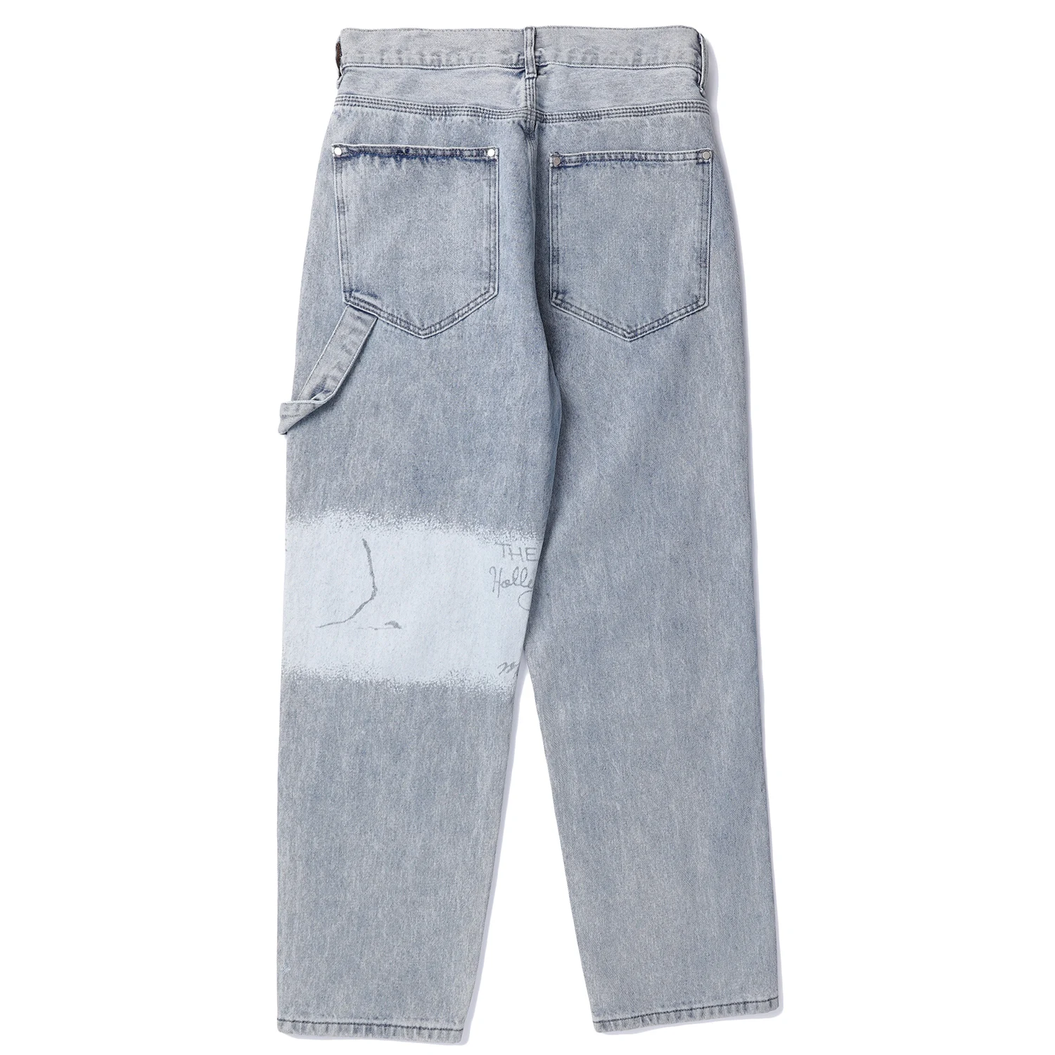 Повседневные брюки карго с принтом в стиле пэчворк уличная одежда для мужчин