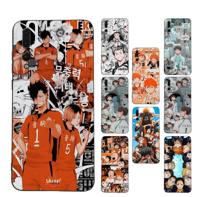 

Haikyuu Japan anime volleyball Phone Case Soft Silicone Case For Huaweip30lite p30 20pro p40lite P30 Capa