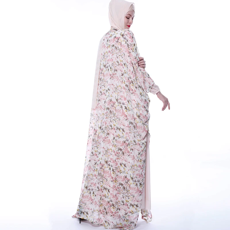 Открытое кимоно Abaya турецкий хиджаб мусульманское платье женская