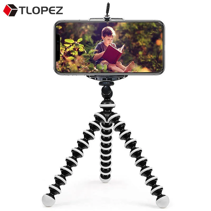 Мини штатив осьминог гибкий держатель для камеры телефона складной мини