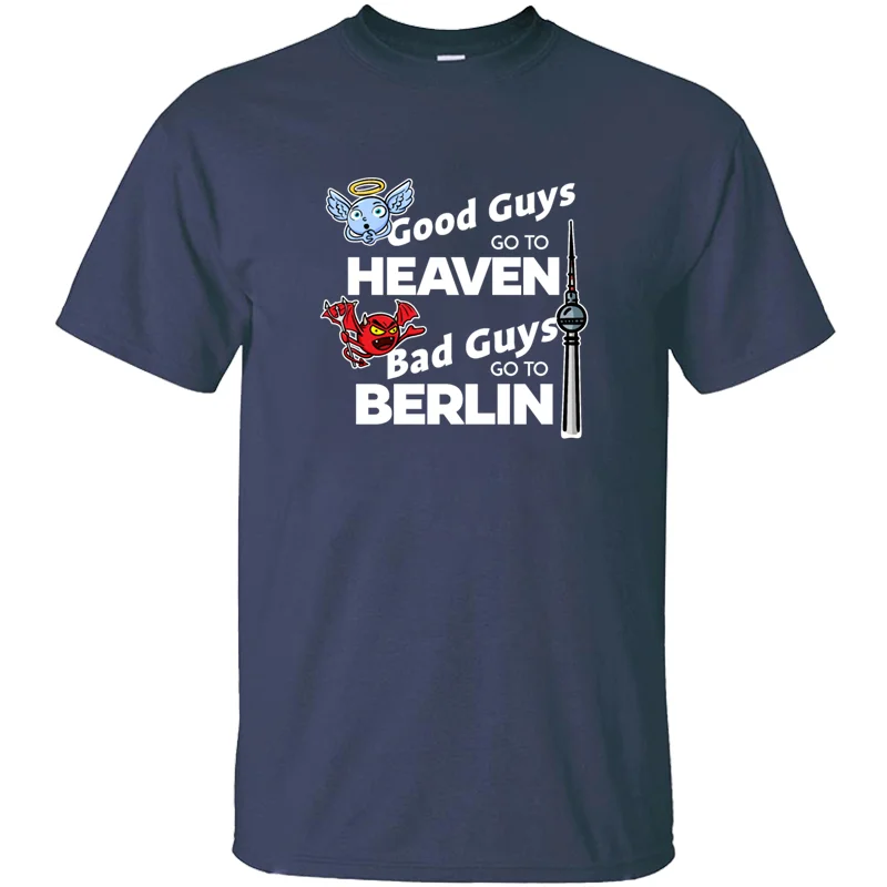 

Забавные Bad Guys Go To Берлинские мужские футболки с круглым вырезом, мужские футболки больших размеров, S-5xl, натуральные хип-хоп топы