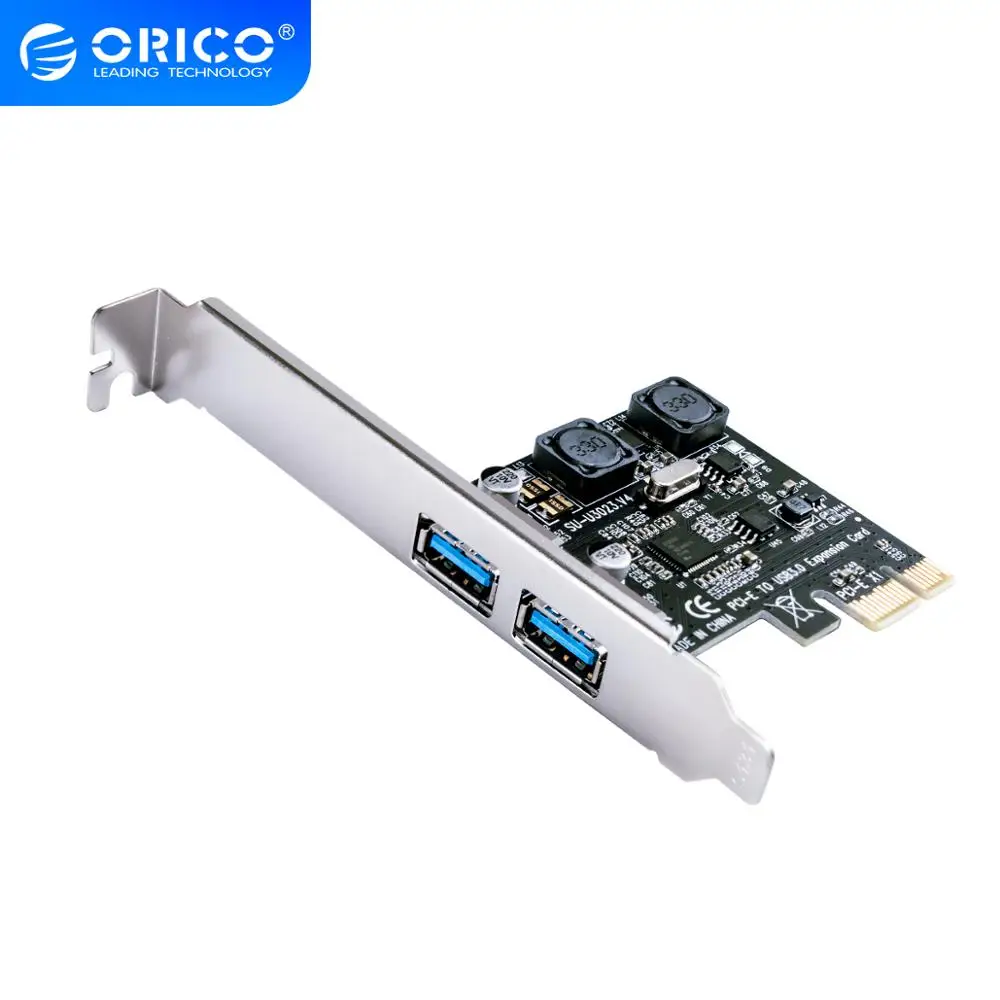 карта расширения orico pci e express с 2 порт