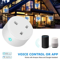 alexa google compatible wifi switch socket plug uk wireless extension remote socket adapter smart home automation socket control