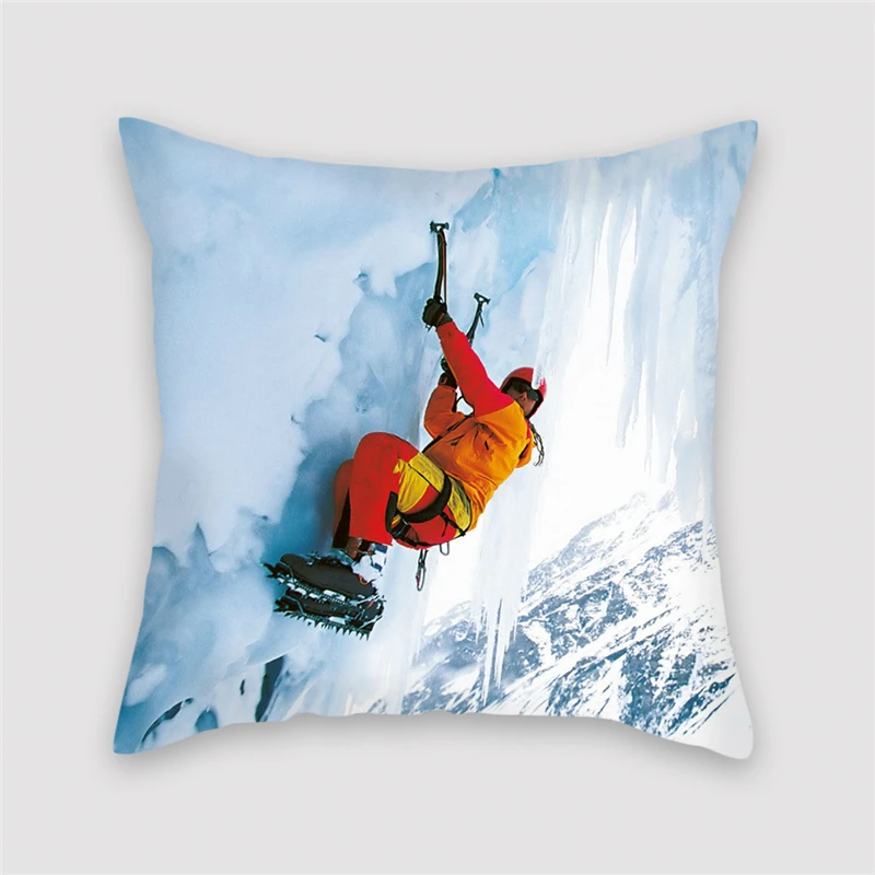 

Fuwatacchi Extreme Sports Cushion Cover Surf Ski Soft Throw Pillow Cover Decorative Sofa Pillow Case Pillowcase