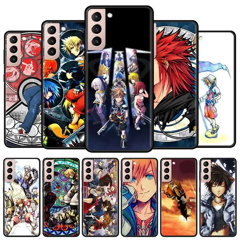 

Мультяшный чехол Kingdom Hearts для Samsung Galaxy S10 S20 S21 FE S20 Plus S21