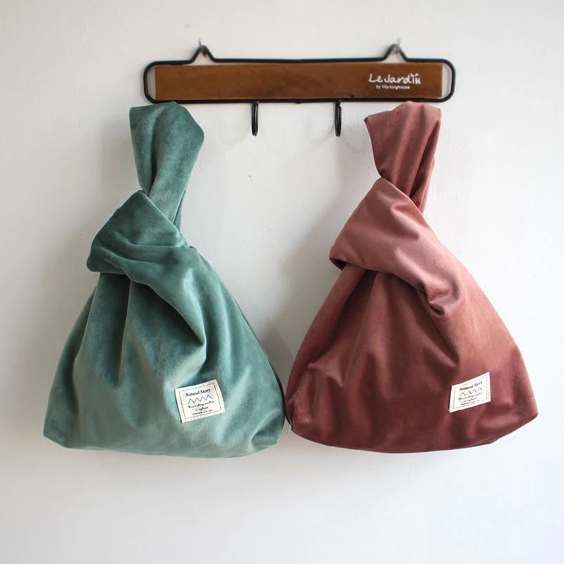 Women Handbag Totes Silk Satin Vintage Velvet All Match Tote Luxury Bags 2019 Travel GB24 | Багаж и сумки