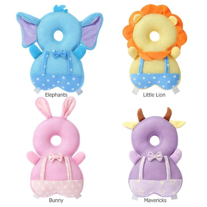 

Large Soft Breathable Baby Head Support Pillow Infant Anti-fall Headrest Pillow Strong Workmanship Not Easy to Deform