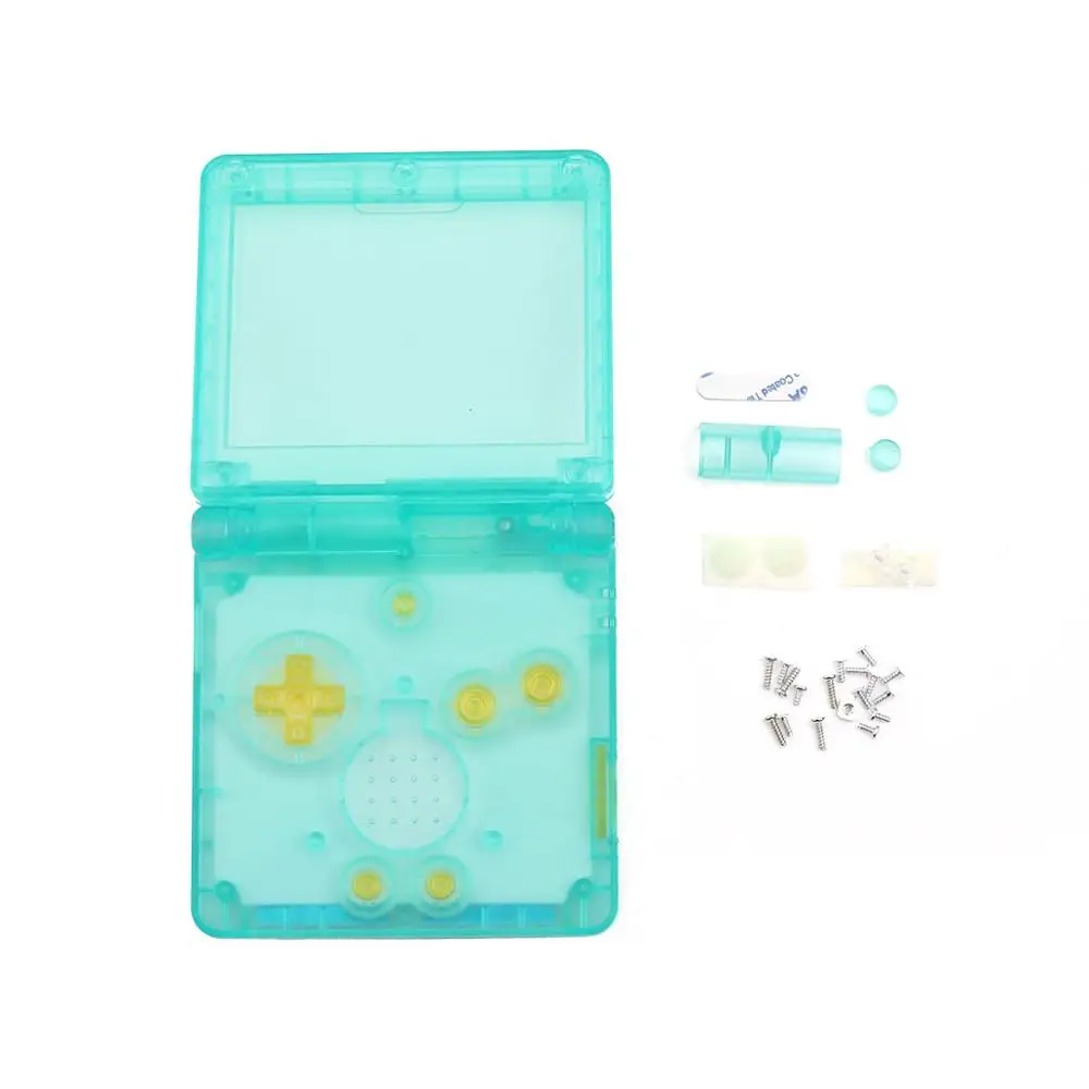 YuXi Прозрачный чехол для GameBoy Advance SP Classic ограниченная серия сменный корпус экрана
