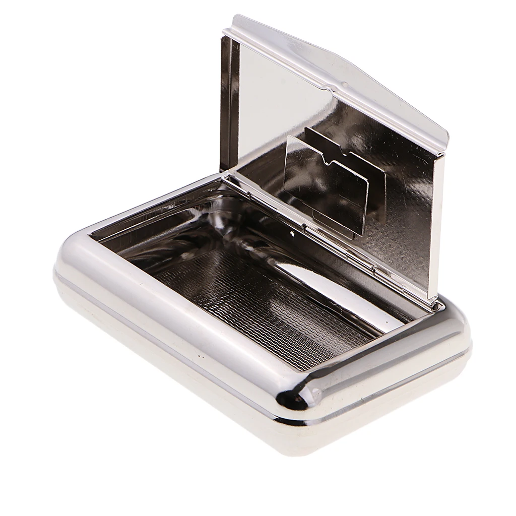 

Travel Tobacco Cigarette Storage Case Cigarette Holder Box Moisturize Box Accessory Random