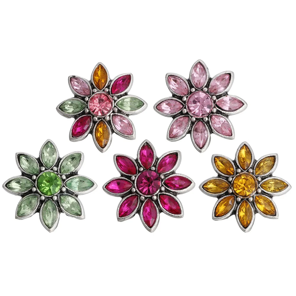 6 шт./лот новые кнопки ювелирные изделия браслеты Очаровательные металлические