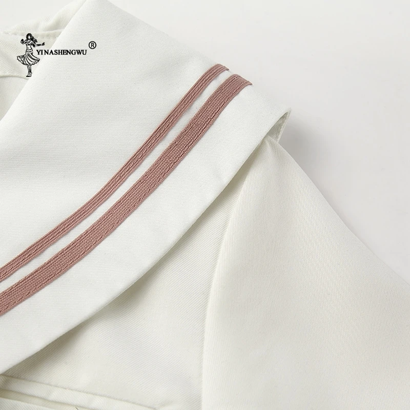 Японская розовая форма JK униформа для учащихся средней школы Матросская