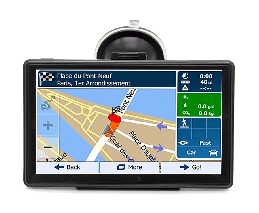 Anfilite 7 дюймов Android Gps навигация 800*480 512 M/16 GB навигатор с Wifi Fm AVIN автомобильный туристический автомобильный навигатор