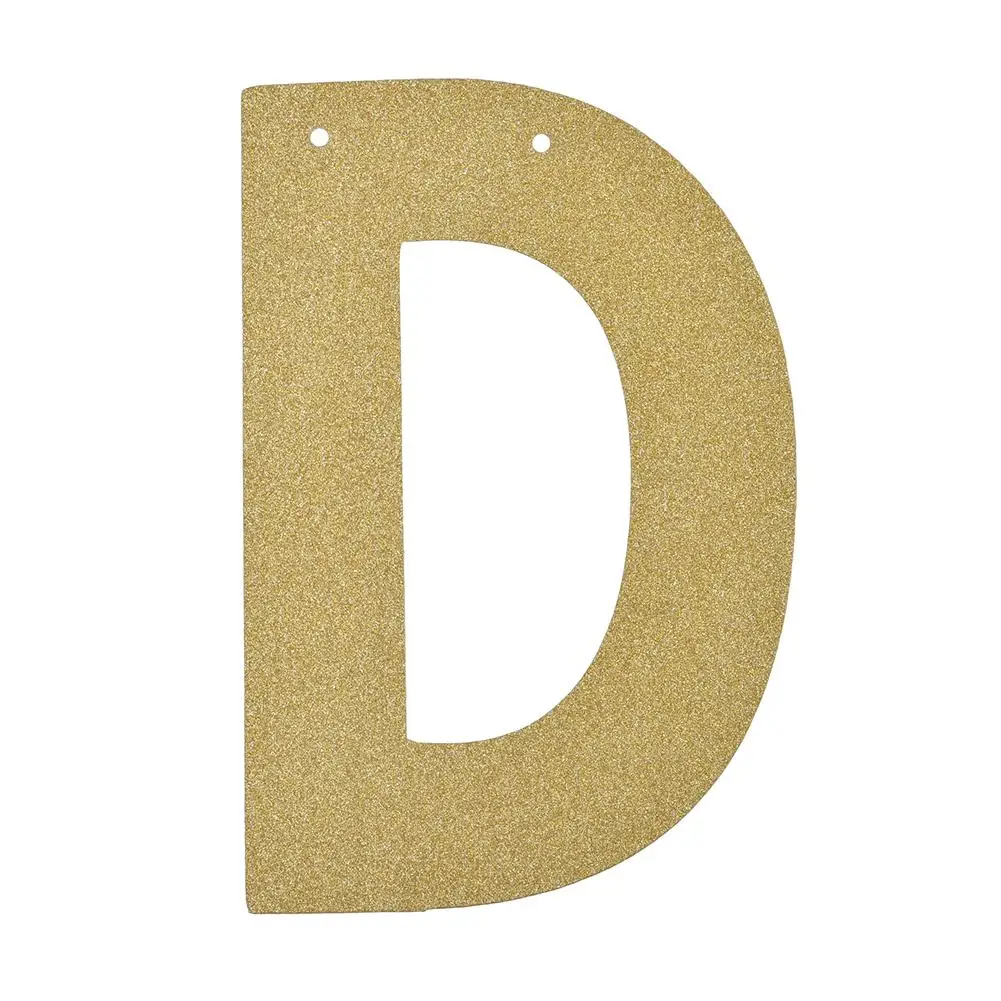 ИД Мубарак золотые буквы гирлянда флаг украшение для свадебной вечеринки баннер