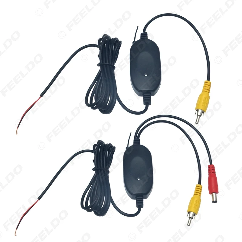 Беспроводной видеопередатчик FEELDO 2 4 ГГц с разъемом типа RCA наборы приемников Module