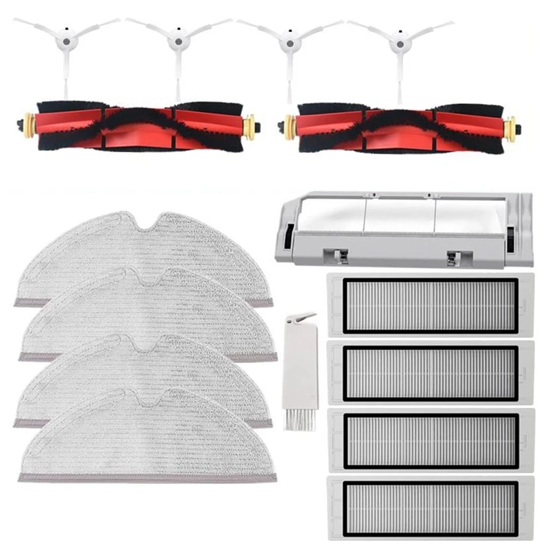 

For Xiaomi Roborock S5Max S50 S55 S6 S60 S4 S5 S6Max E4 Main Brush,Cleaning Cloth,Robot Vacuum Cleaner Accessories