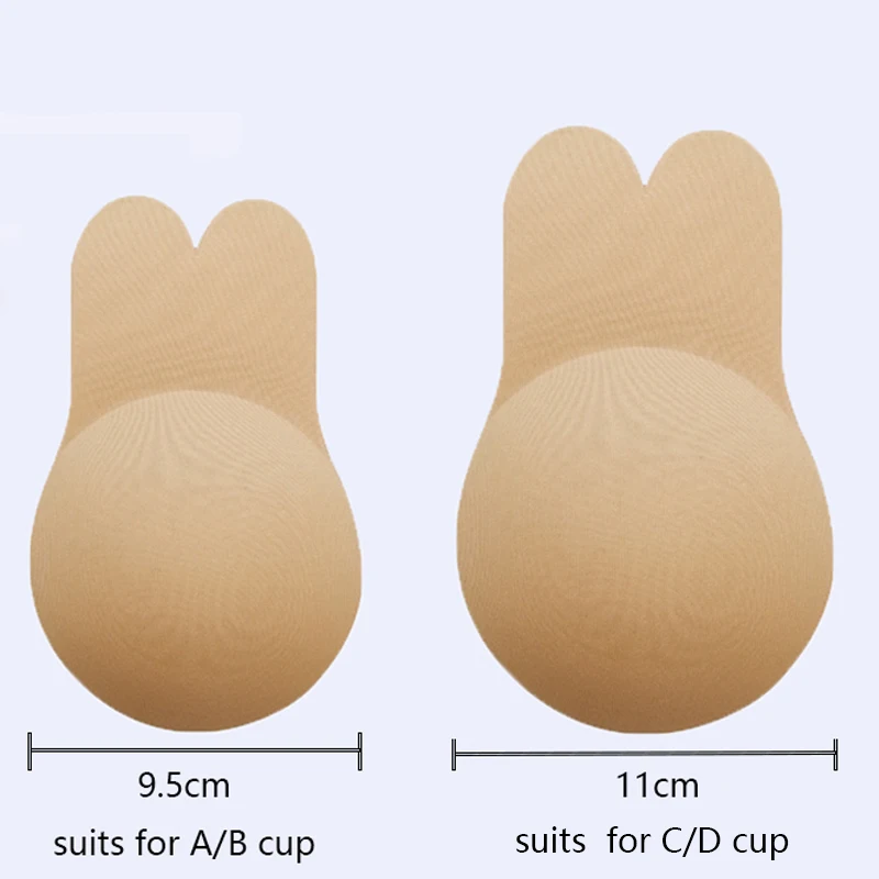 1 пара женщин Лифт Nipplecovers самоклеющиеся без бретелек спинки липкий Невидимый