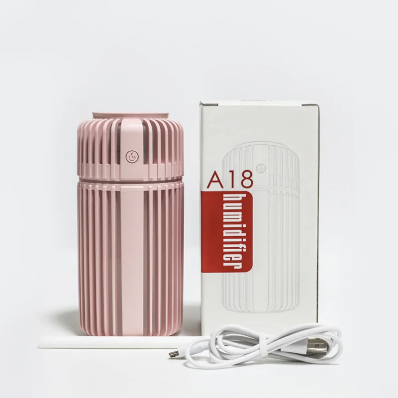 

230ML Car Air Freshener Ultrasonic Humidifier USB Aromatherapy Essential Oil Diffuser Aroma Purifier For Home With Led Lights