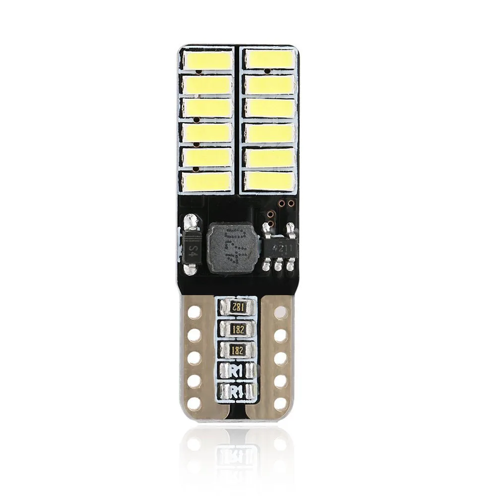12V T10 4014 24SMD Светодиодный Светильник Универсальный для автомобиля Модель с / T15 194 168