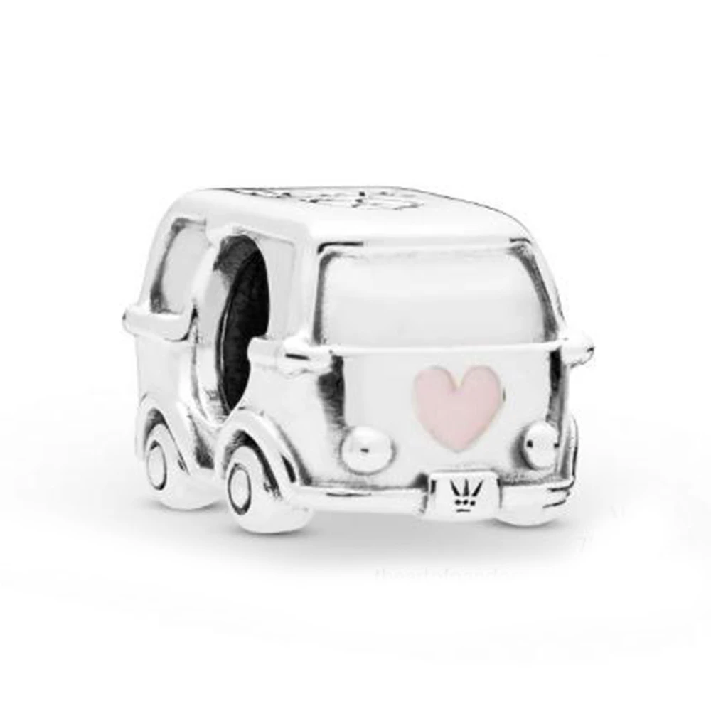 

Camper Van Charm 100% Real 925 Sterling Silver Camper Van Charms Fit Brand Bracelet Diy Jewelry