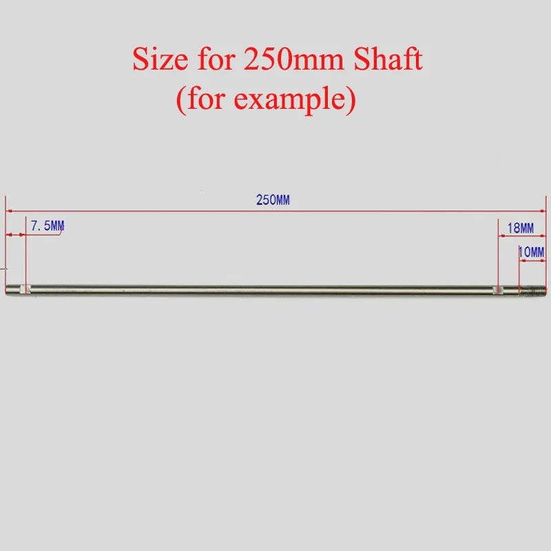 1 шт. модель лодки 4 мм Приводной вал комплект из нержавеющей стали + втулка весло
