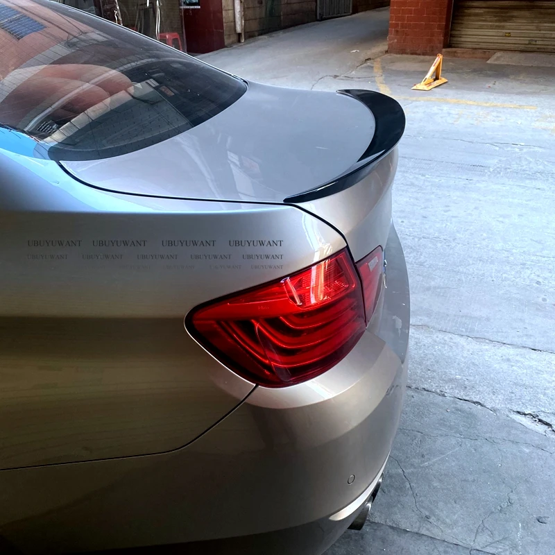 

For BMW F10 F18 Spoiler High Quality ABS Rear Wing Spoiler P STYLE For BMW M5 520i 525i 528i 530i 535i Spoiler 2012-2017