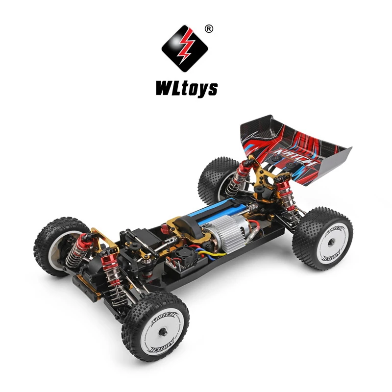 wltoys новый 104001 rc автомобиль 45кмч 110 ве