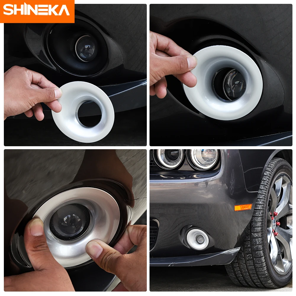 Колпаки для лампы SHINEKA Dodge Challenger автомобильный передний противотуманный