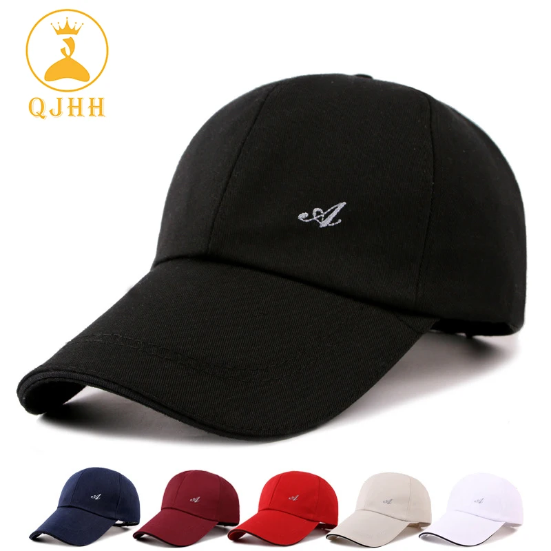 

QJHH 2021 New Mountain Peak Embroidery Cap Outdoor Leisure Washed Baseball Caps Adjustable Hip Hop Hat Women Man Hats