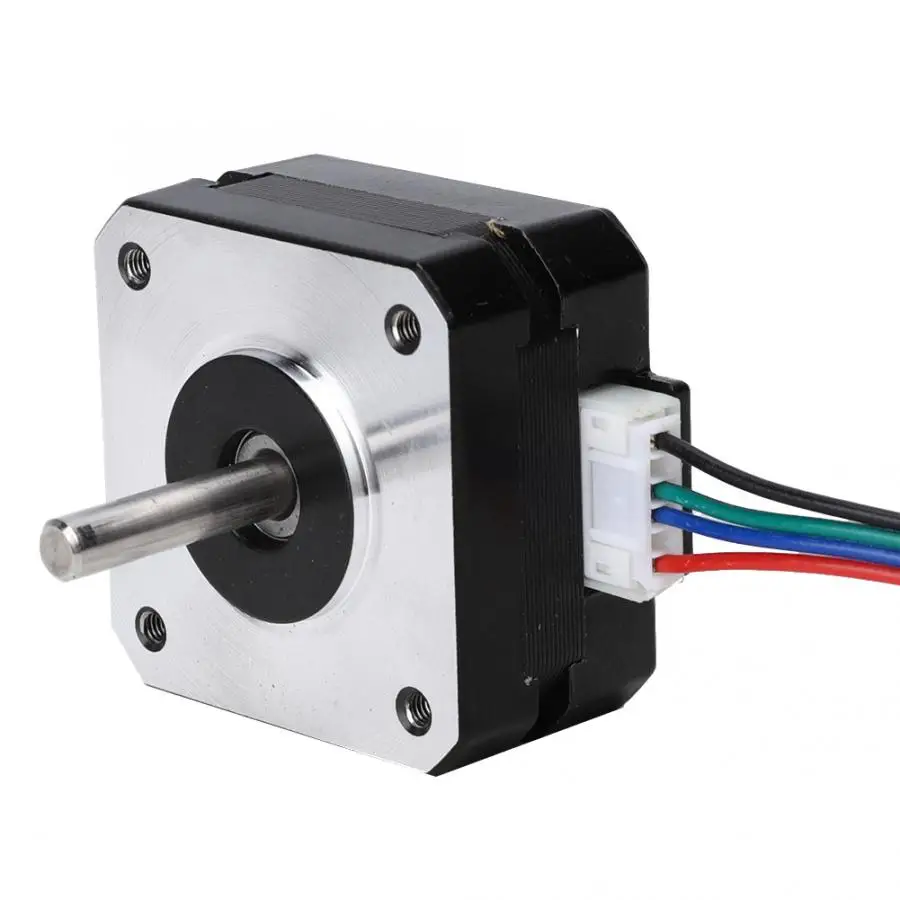 Nema 17 Stepper Motor 2 Phases 1.8 DC 4.1V 4-lead Step Fits for Titan Extruder | Обустройство дома