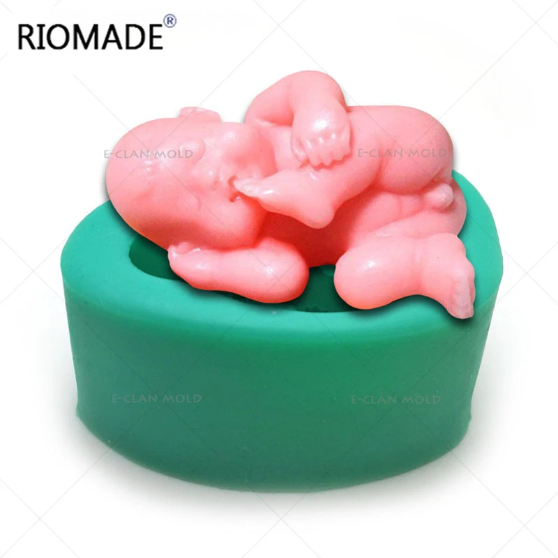 3D Детский Стиль помадка для украшения тортов инструменты свечи формы на День