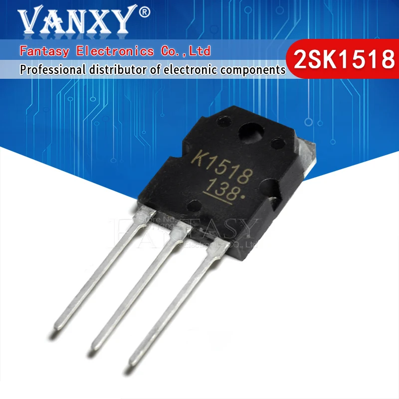 5pcs 2SK1518 TO-3P K1518 TO3P | Электронные компоненты и принадлежности
