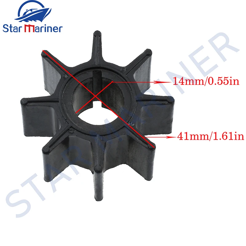 Water Pump Impeller 334-65021-0 For Nissan / Tohatsu Outboard Motor 15HP 18HP 20HP 334-65021 Boat Engine Parts