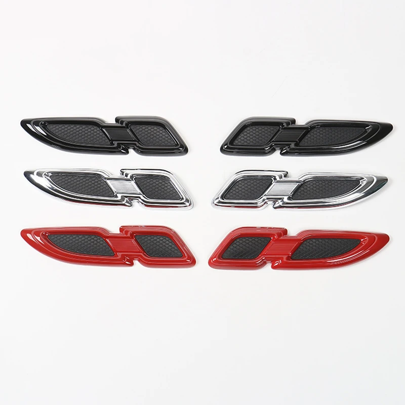 Декоративные вентиляционные отверстия из АБС-пластика наклейки для капота крыла