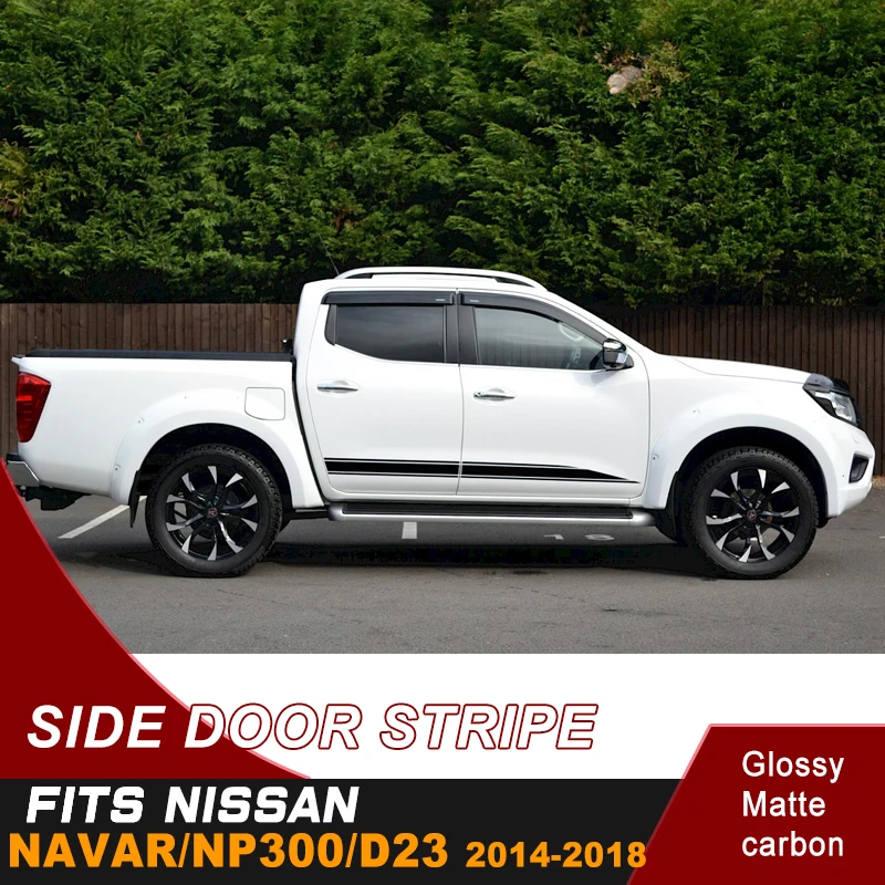 Автомобильная наклейка подходит для NISSAN NAVARA NP300 боковой капот задняя дверь