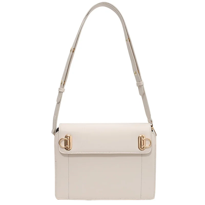 

color Square Solid Armpit bag 2021 Fashion New Quality PU Leather Women's Designer Handbag High capacity Shoulder Messenger Bag