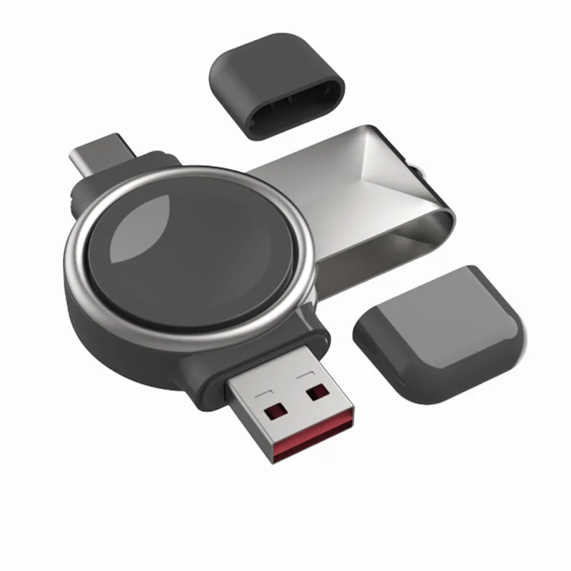 

2 In 1 Portable Magnetic Wireless Charger for Samsung Galaxy Watch S3 S4 Active 2 1 Qi Wireless Fast Charging Pad Dock Station