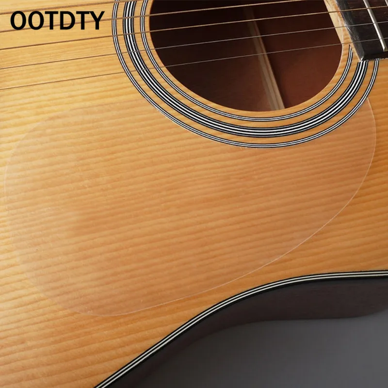OOTDTY прозрачная народная Акустическая гитара накладка против царапин