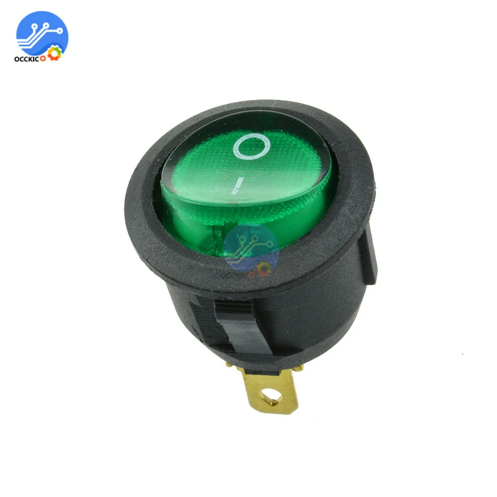 5 шт. мини круглый синий/зеленый/красный/черный 3 контактный SPDT вкл. ВЫКЛ.|mini mini|switch