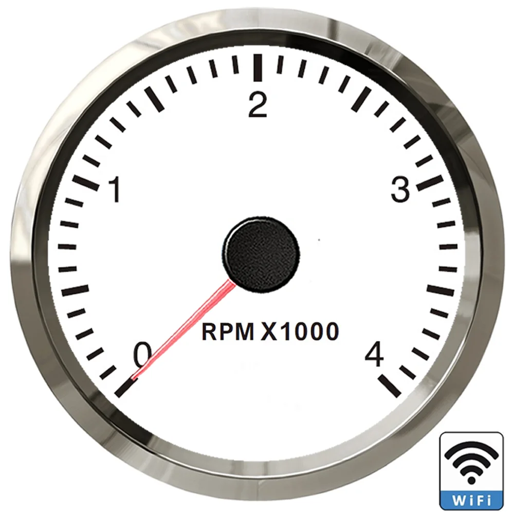 

Универсальный Тахометр для автомобиля, лодки, 52 мм, Wi-Fi, 0-4000 об/мин
