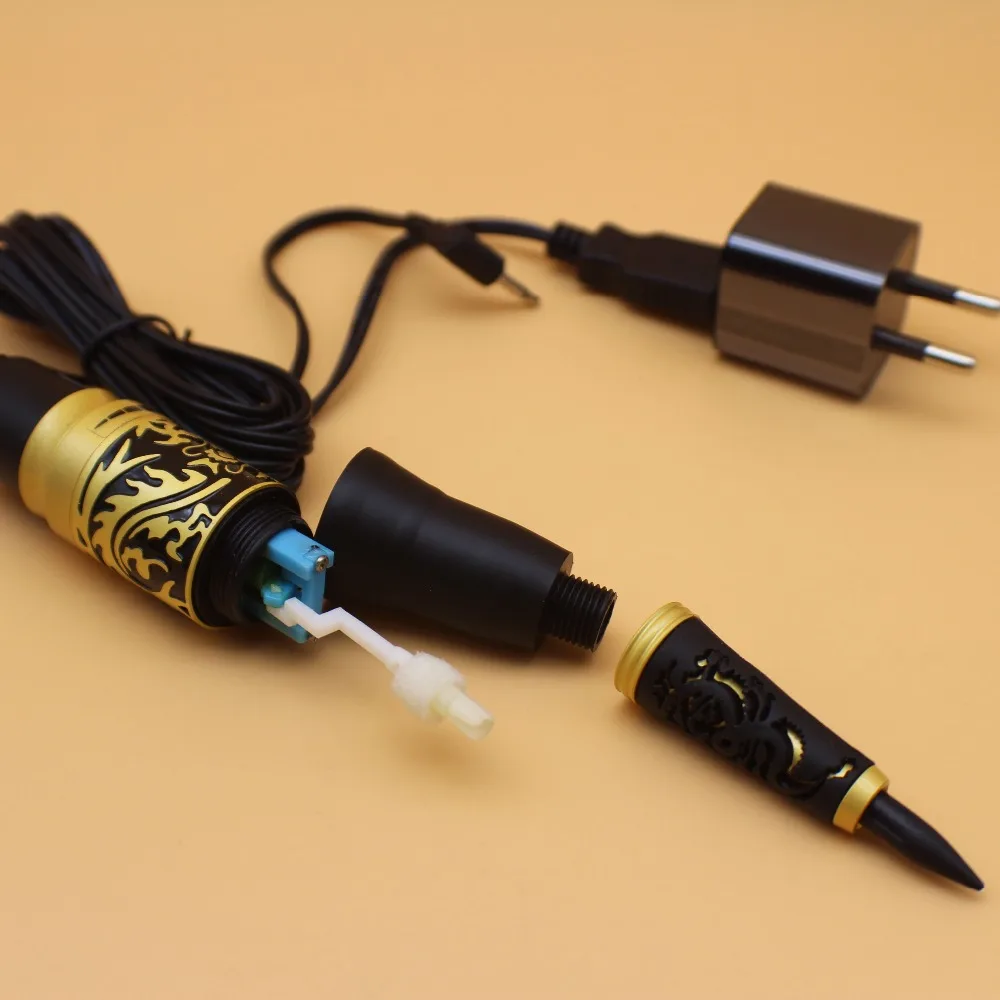 

1Pcs Golden Dragon Permanent Makeup Tattoo Machine Eyebrow Eyeliner Lip Cosmetic Permanent Makeup Tattoo Machine Gun