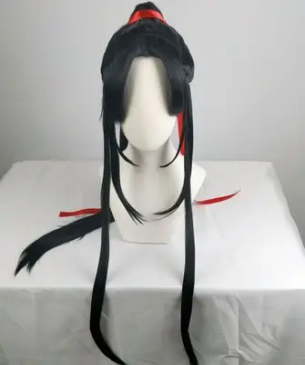Wig Jin Ling Mo Dao Zu Shi костюм аниме для косплея Grandmaster of Demonic культивирование Jin Ling Новое поступление костюм, полный набор - Цвет: Wig