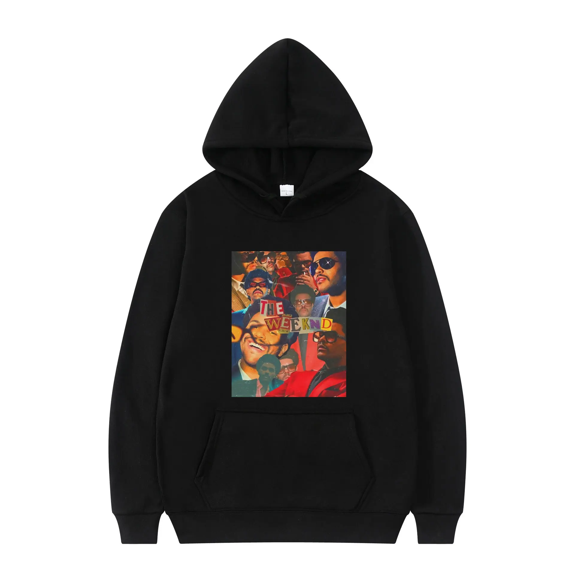 

2021 Fashion Style Hoodie The Weeknd Retro Graphic Comfortabled Hoodies Cotton Sweatshirts Long- Sleeves Hip-pop New Streetwears