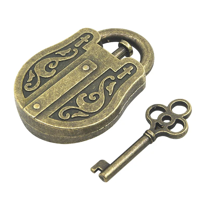 Винтажная металлическая головоломка с замком IQ EQ Mind Brain Teaser детский подарок