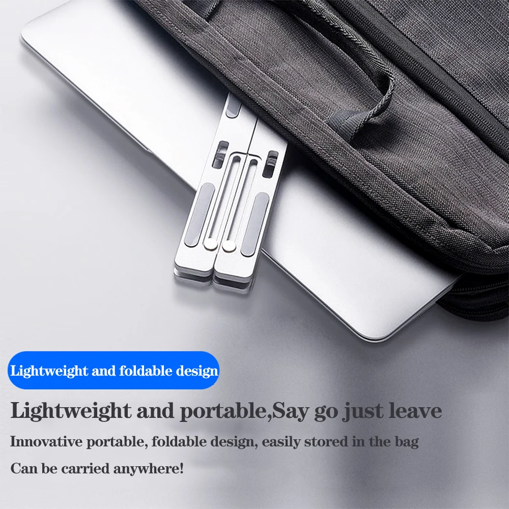 Регулируемая по высоте подставка для ноутбука MacBook Air Pro алюминиевый держатель